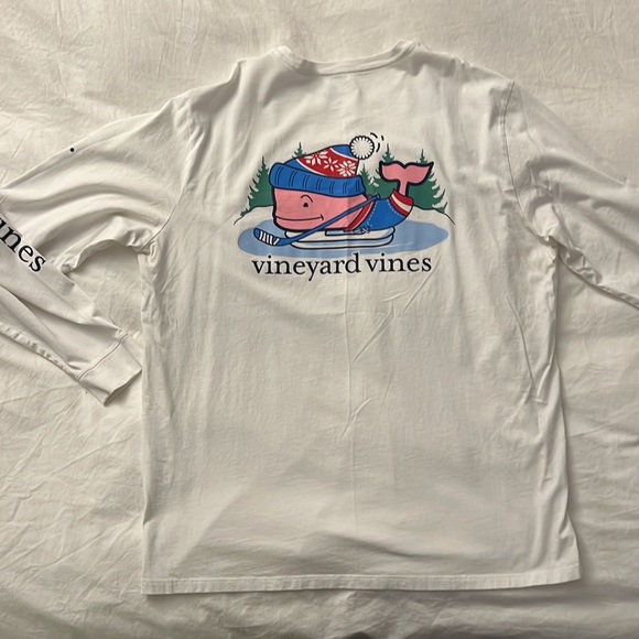 Vineyard Vines Men’s Long Sleeve T Shirt - Picture 2 of 2